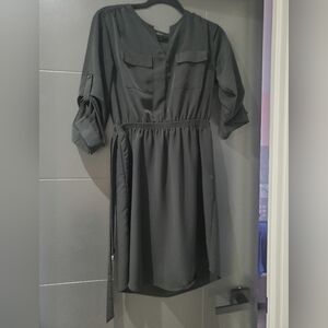 Black Long-Sleeve Dress